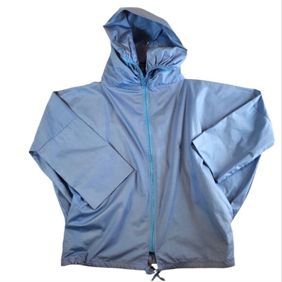 Hooded Poncho Jacket Women's One Size - Picture 4 of 17